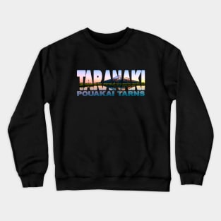 TARANAKI - Pouakai Tarns New Zealand Sunset Crewneck Sweatshirt